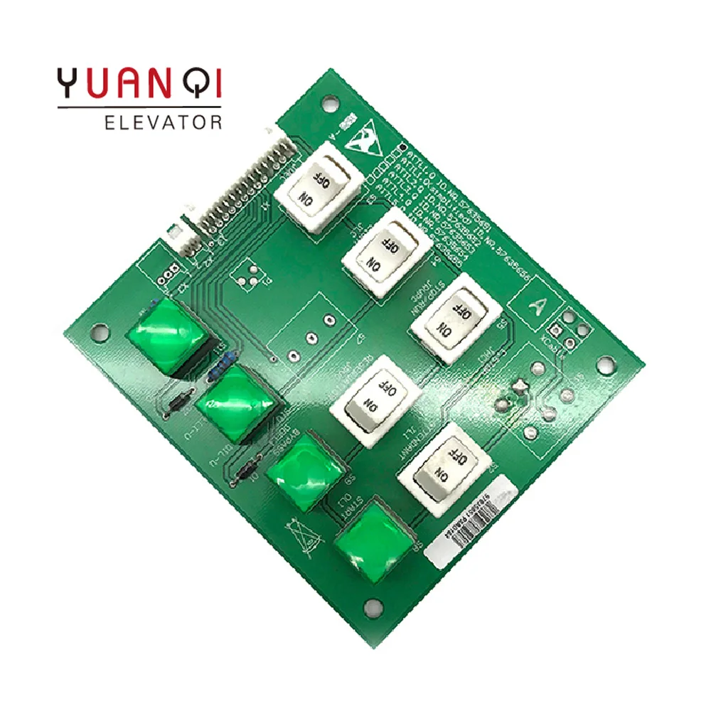 

Yuanqi Lift Spare Parts Elevator Control Box Button PCB Board 57635651