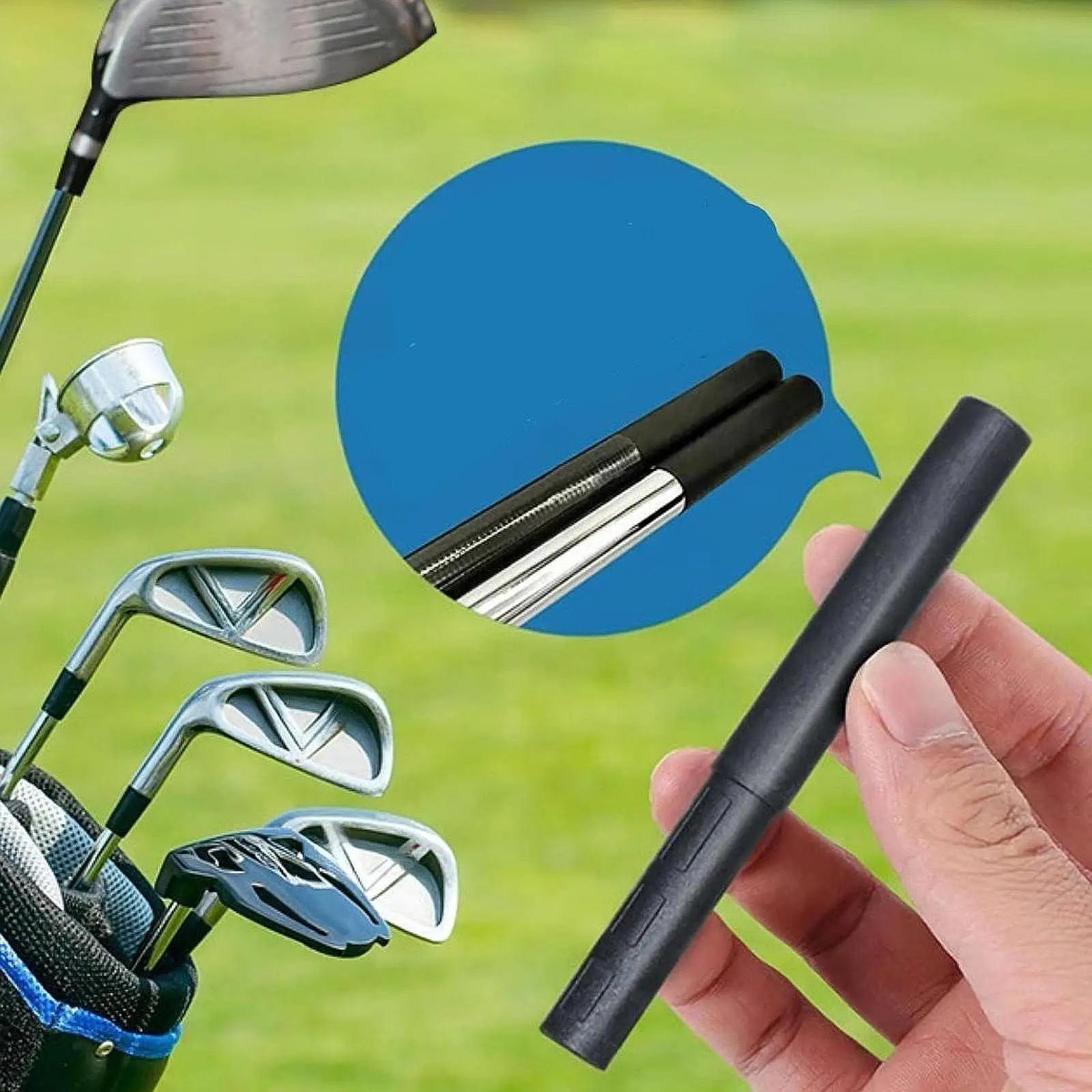 

Golf Shaft Extension Tool Durable Carbon Fiber Stick for Sport Golf Accessories Practice Supplies