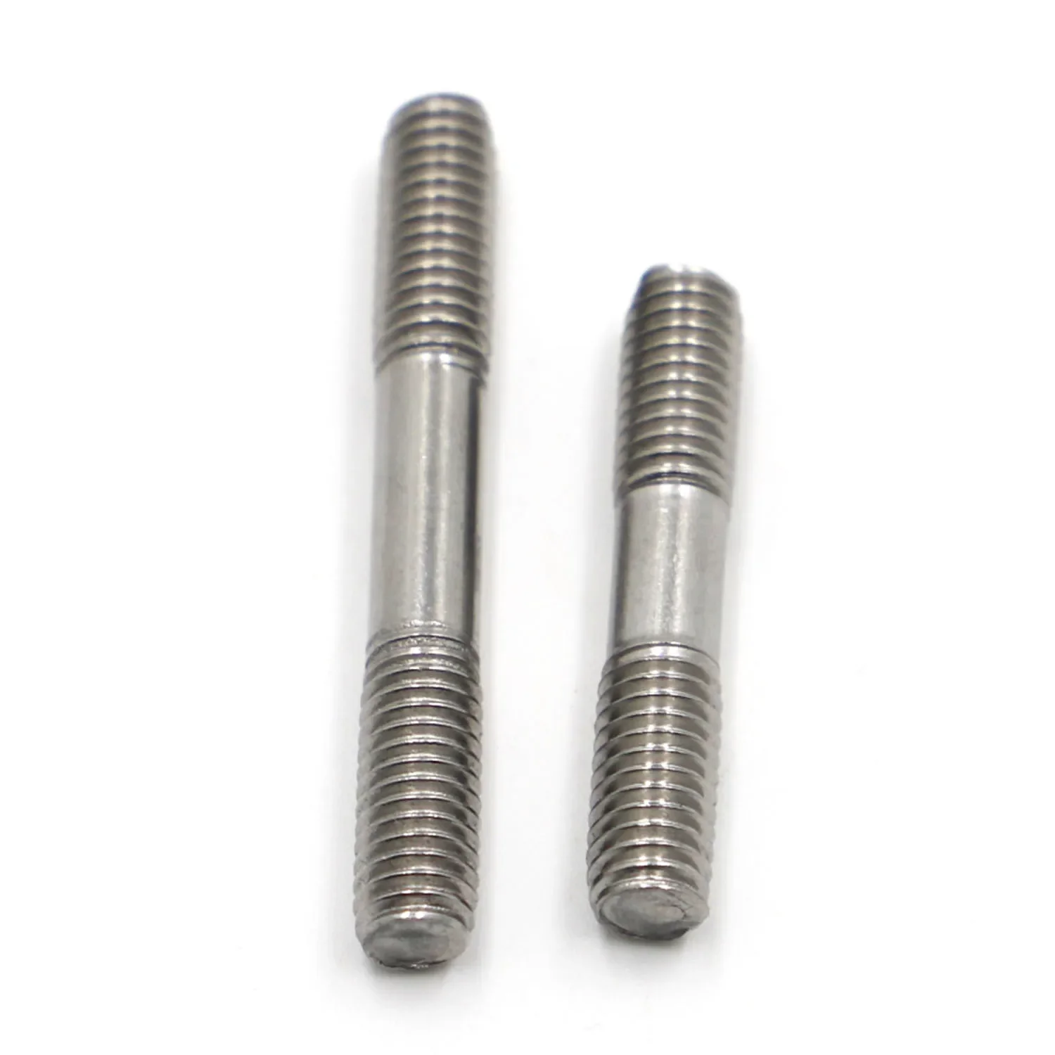 M3 M4 M5 M6 M8 Metric 304 Stainless Steel Stud Bolts Screw Rod Tooth Stick Double Head Stud Srod Bolt GB901