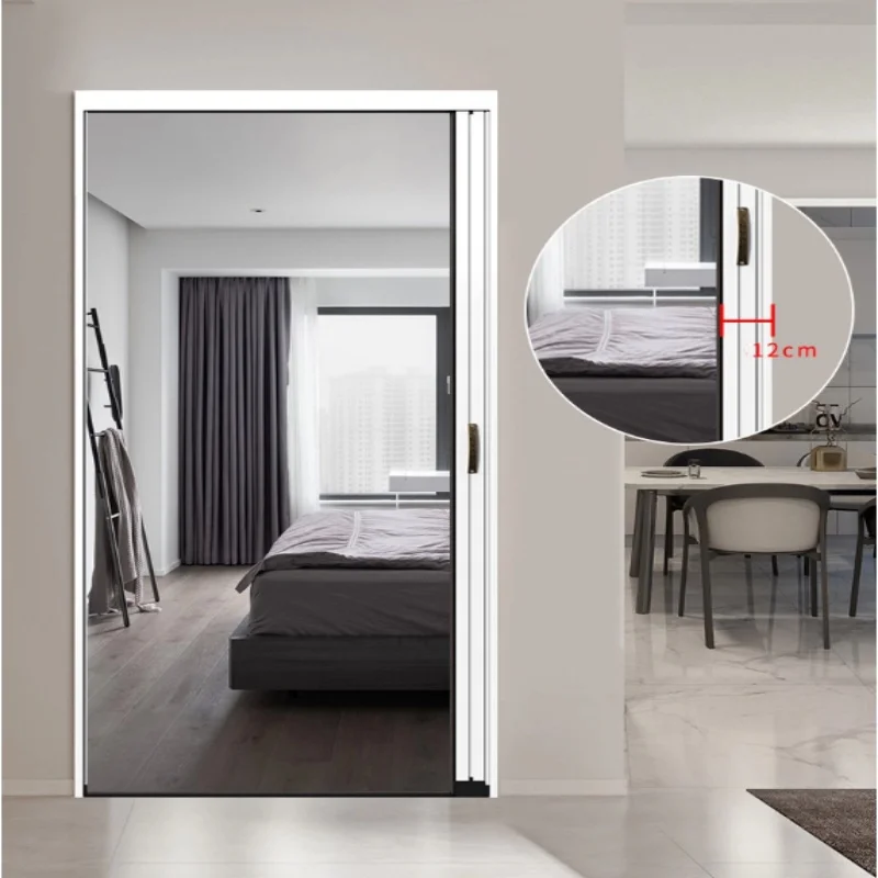 Custom detachable partition curtains are used for living rooms, bedrooms, wardrobes, balconies honeycomb folding curtains