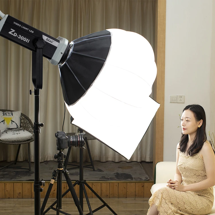 Yidoblo Softbox Lighting Kit 300W 300watt Photography LED Studio spotlight Fill Light for professional live streaming