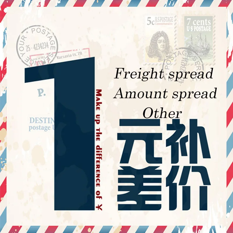 Sonderanfertigungszahlung Praktischer Link 1 USD Individuelle Zahlung