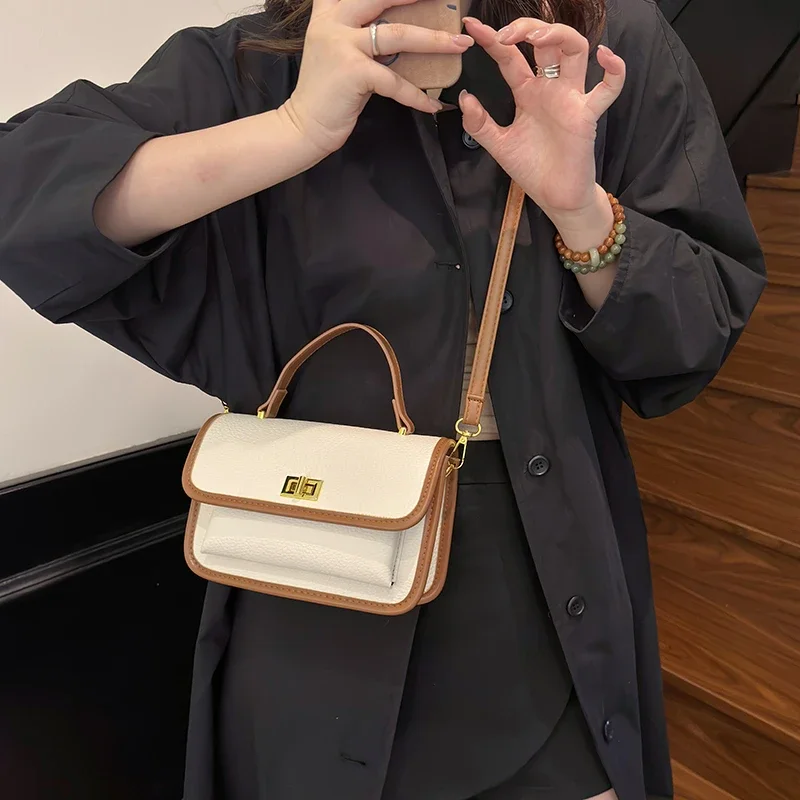 حقائب اليد النسائية الشهيرة حقيبة الكتف، حقيبة جلدية كروسبودي رسول أنيقة من قبل المصمم الشهير الفاخر