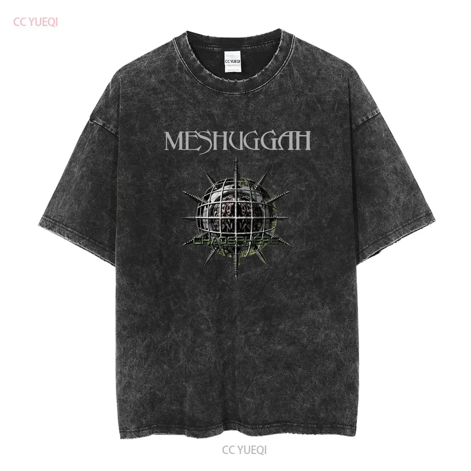 Rare Vintage Meshuggah Band Black Cotton Size S To 4XL T Shirt PP467 vintage Washed designer clothes Stretched graphic