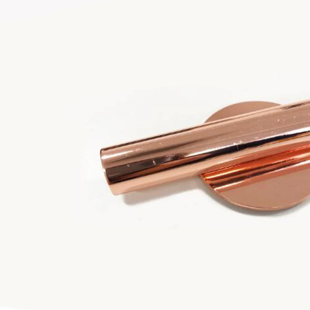 

Wall Mounted Flower Holder Rose Gold Iron Vase Dried Flowers Home Party Decoration Magnetic Adhesive Easy Use Metal Vase