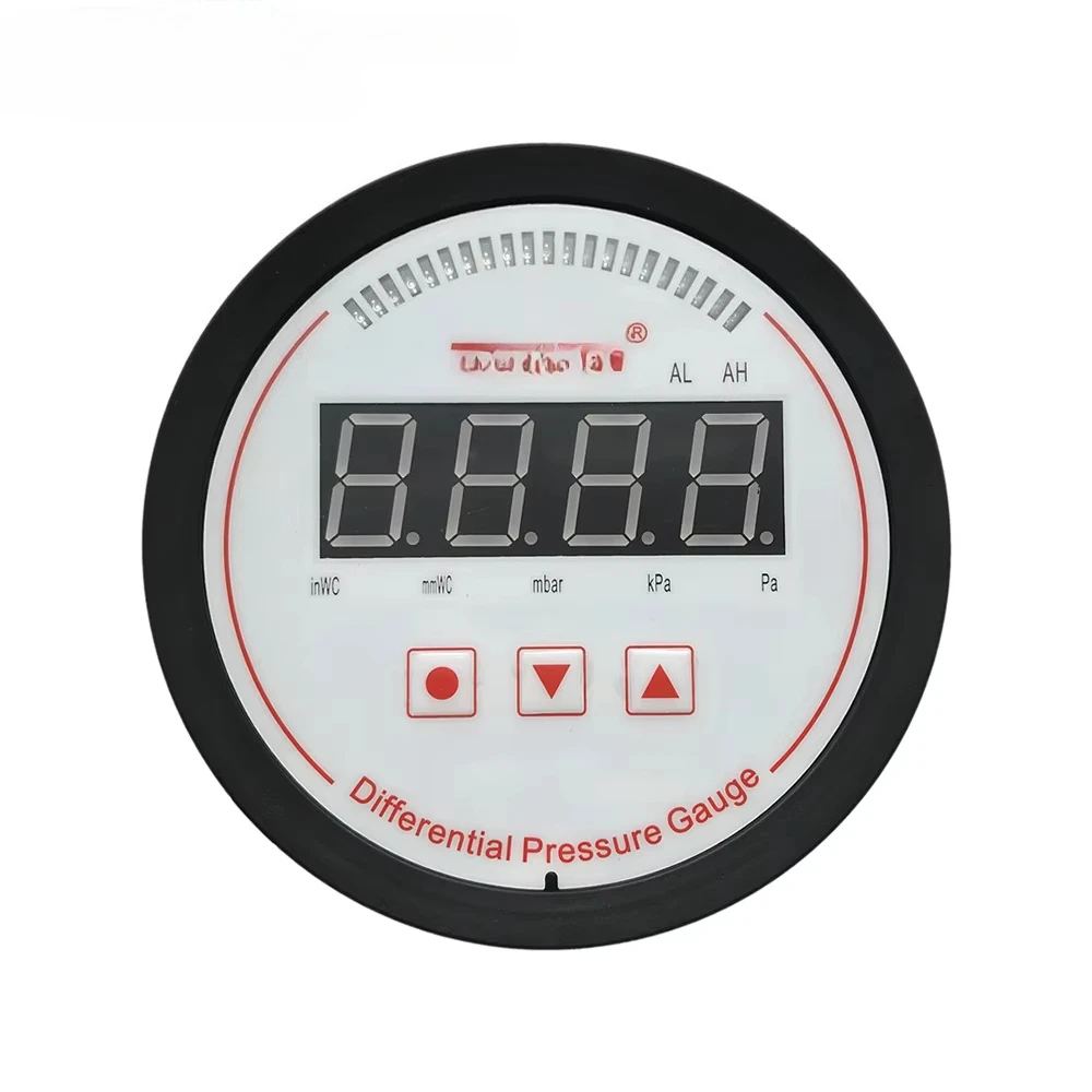 Digital Differential Pressure Gauge with Pressure Transmitter
