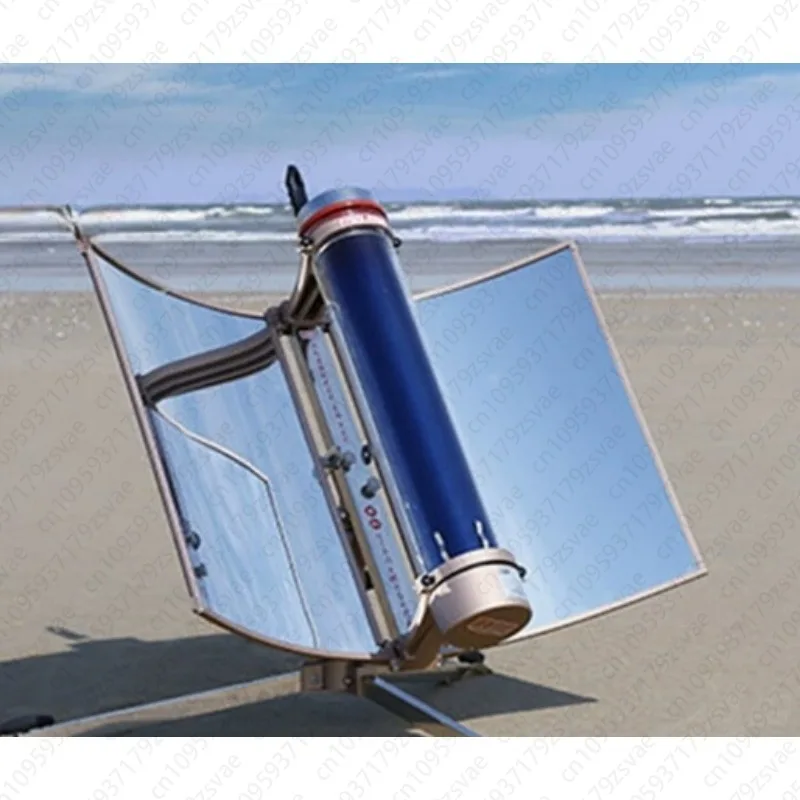 Solar powered barbecue grill, portable smoke-free camping picnic oven, grill, outdoor stainless steel solar stove