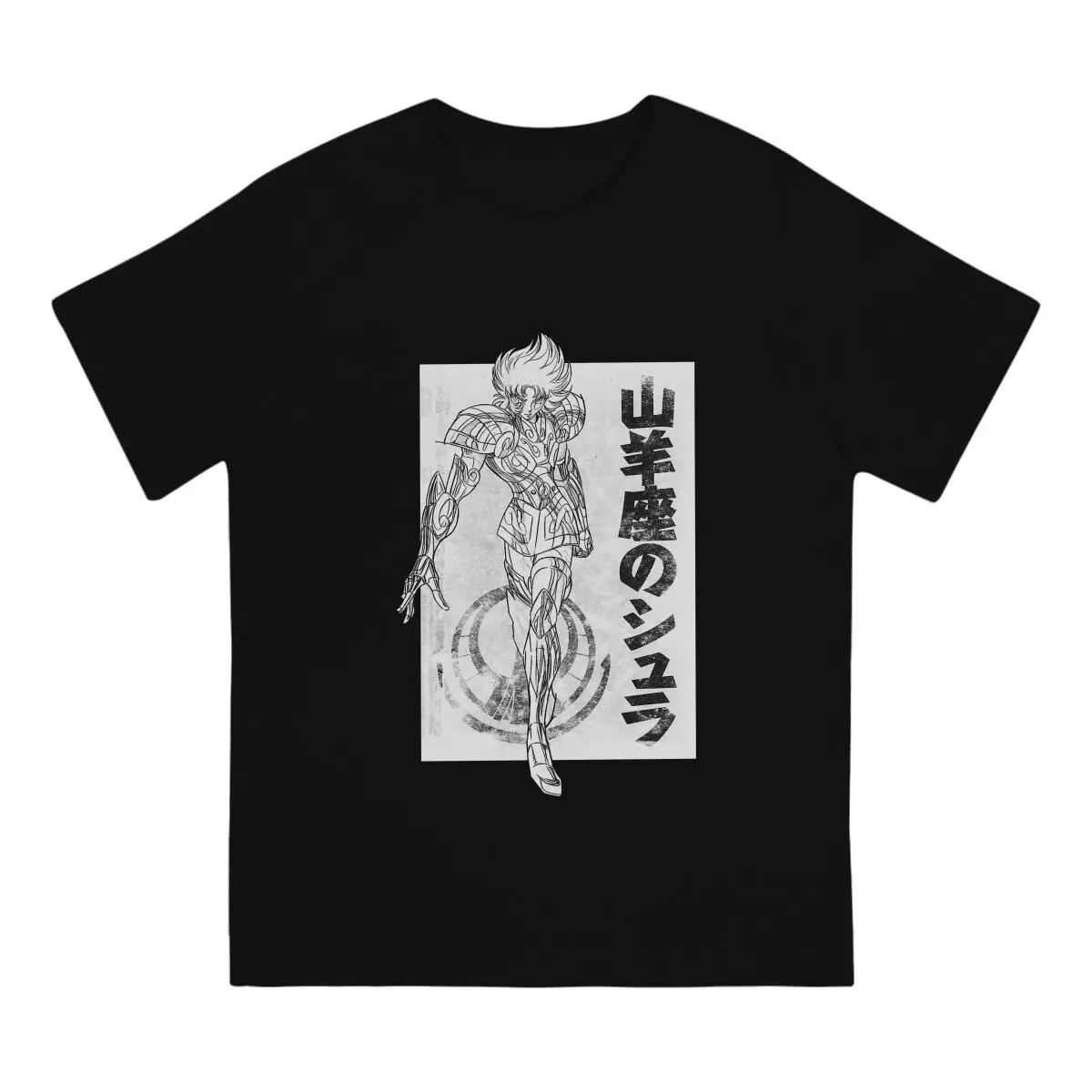 Shura no Capricorn SaintSeiya T Shirt Punk Crewneck TShirt Polyester Clothing