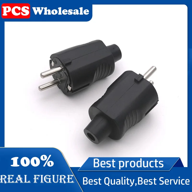 High quality oubiao detachable power wiring plug 16 a 250 v is suitable for the South Korea/Germany plug