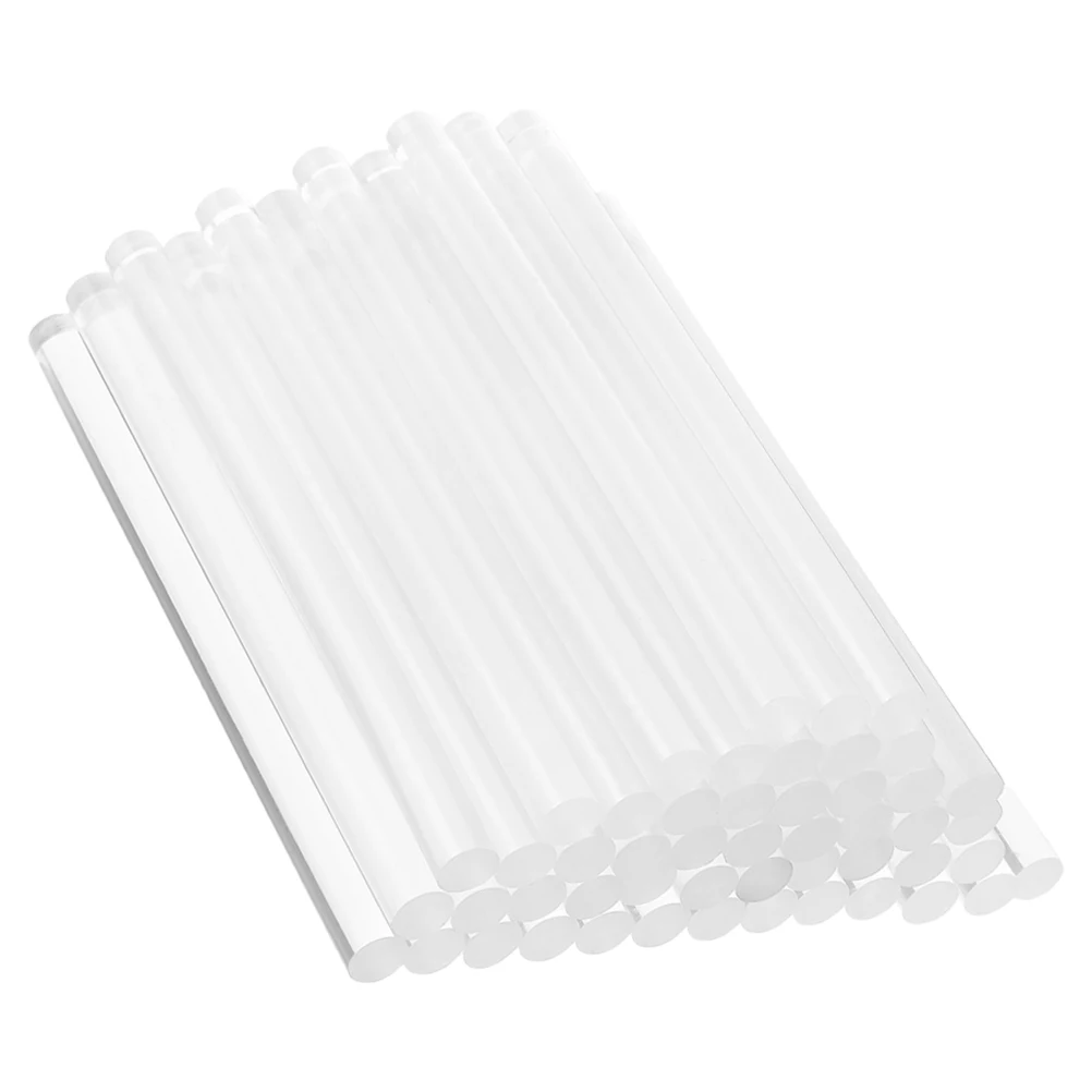 

100Pcs Hot Glue Sticks Strong Adhesion DIY Adhesive Glue Rods for Crafting Handmade Repairs Sealing Decoration