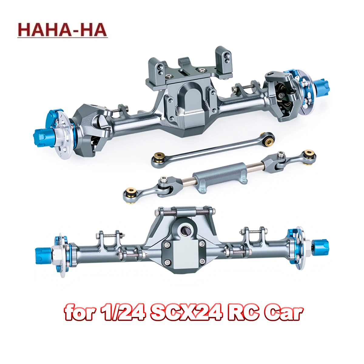 

Алюминиевые прямые передние и задние оси с ЧПУ +9 мм для радиоуправляемых краулеров 1/24 Axial SCX24 Deadbolt 90081 C10 JEEP Gladiator, запчасти для тюнинга