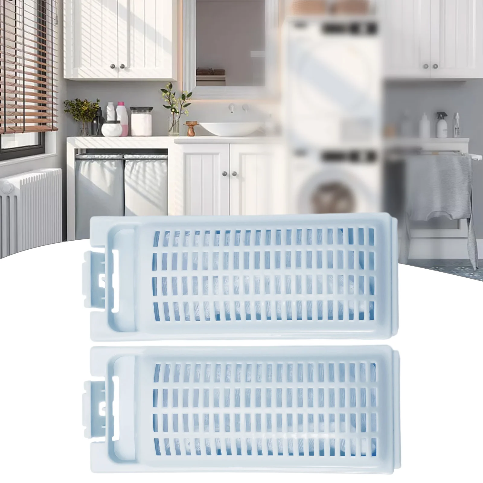 

Washing Fit Lint Filters HWT80AW1 For HAIER HWT70AW1 HWT60AW1 Lint Filter Fit Washing Machine 2pcs ABS Hot Sale Newest