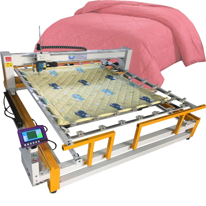 High Speed Single Needle Quilting Machines Computerized Single Head Long Arm Mattress Quilt Sewing Machines