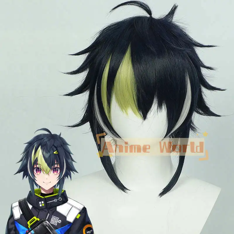 Virtual YouTuber NIJISANJI Dytica Inami Rai Cosplay Wig