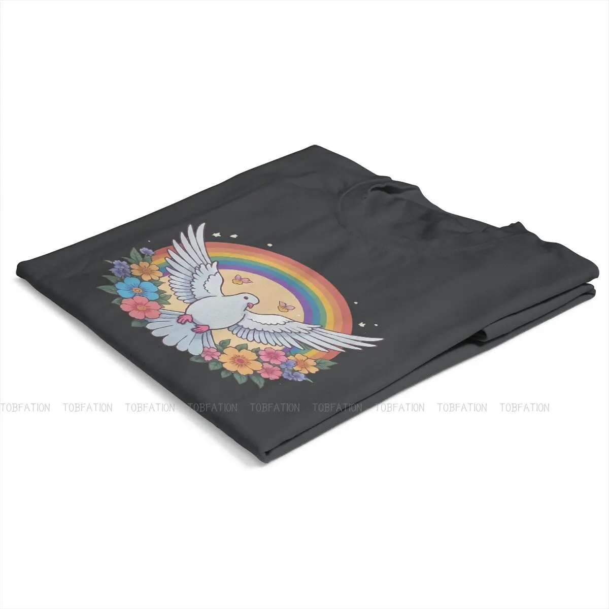 Regenbogen 4xl T-Shirt für Mädchen Frieden Taube kreative Geschenk idee T-Shirt Zeug ofertas