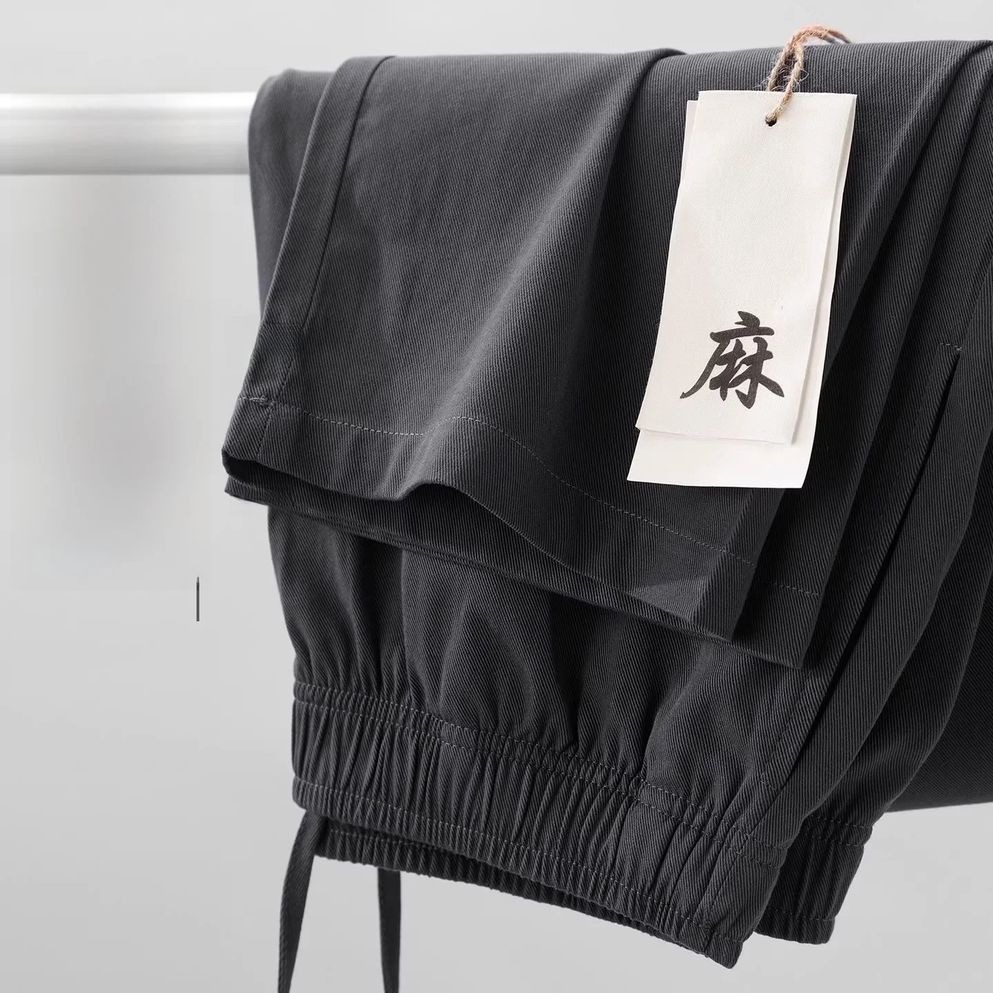 

Light Luxury Linen! Breathable Skin-friendly! Deep ey Commuter Versatile Linen Casual Pants Men Lightweight Cotton Linen Pa...