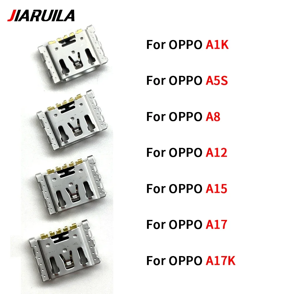 

10-50PCS/Lot For Oppo A15 A12 A5s A1k A17 A17k A8 A31 2020 Micro USB Jack Charging Socket Charger Port Plug Dock Connector