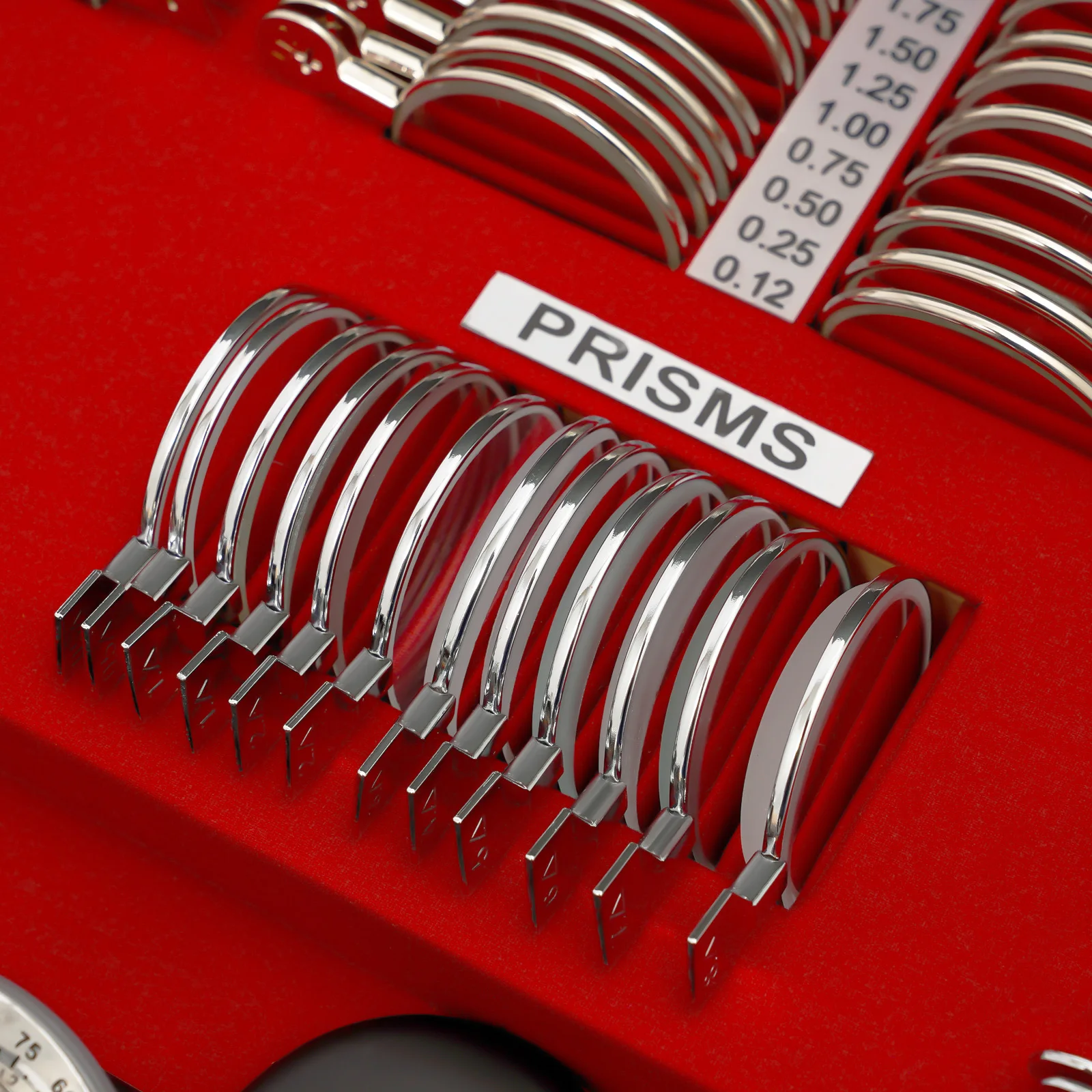 266 Pcs Optical Trial Lens Set Optometry Kit, Metal Rim Ophthalmic Lenses with Aluminum Case & Trial Frame & Cross Cylinders