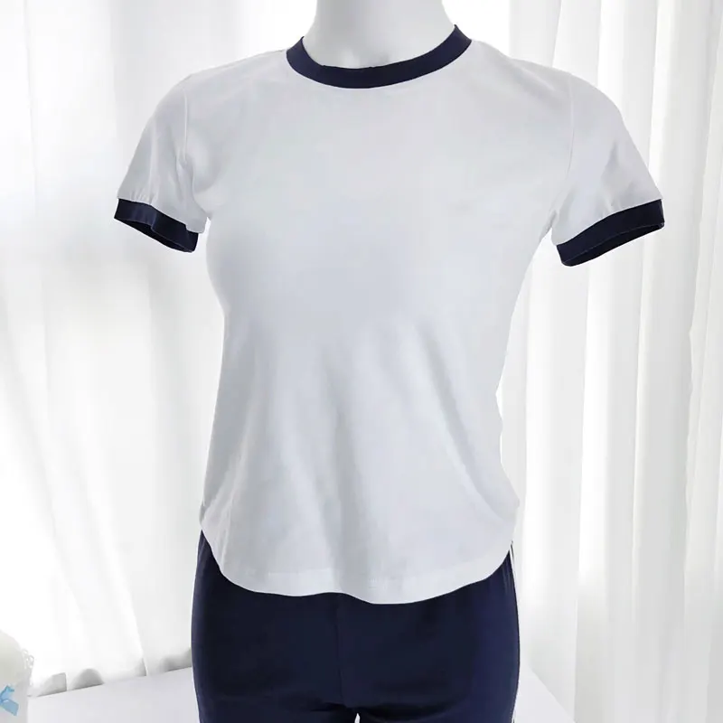 Japanese School Uniform Women Jersey Anime Cosplay Costume Gym Sportwear Cheerleader Volleyball JK New T Shirt Shorts Bloomers