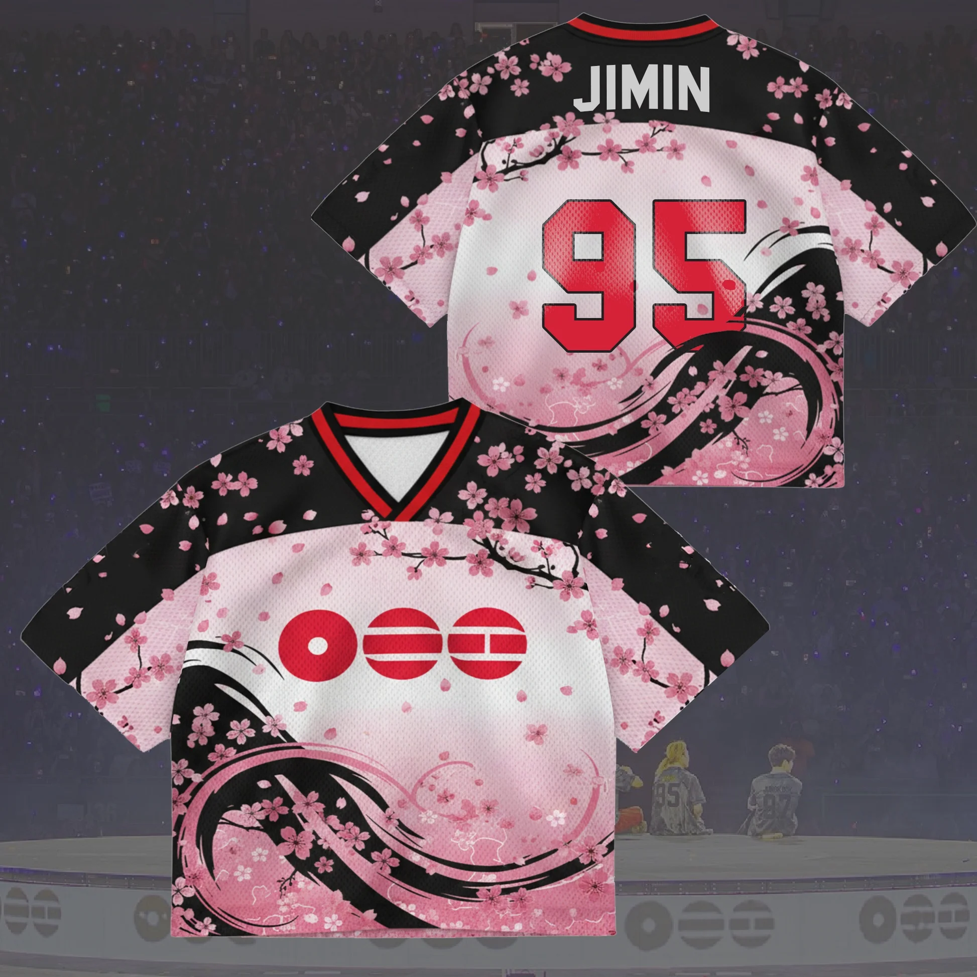 2026 Herren-Team-Mitglied Koreanische Welle K-POP-Fans Support Tour Konzert Sänger Sport Freizeit Atmungsaktiv Schnelltrocknend Kurzarm – Detail 8