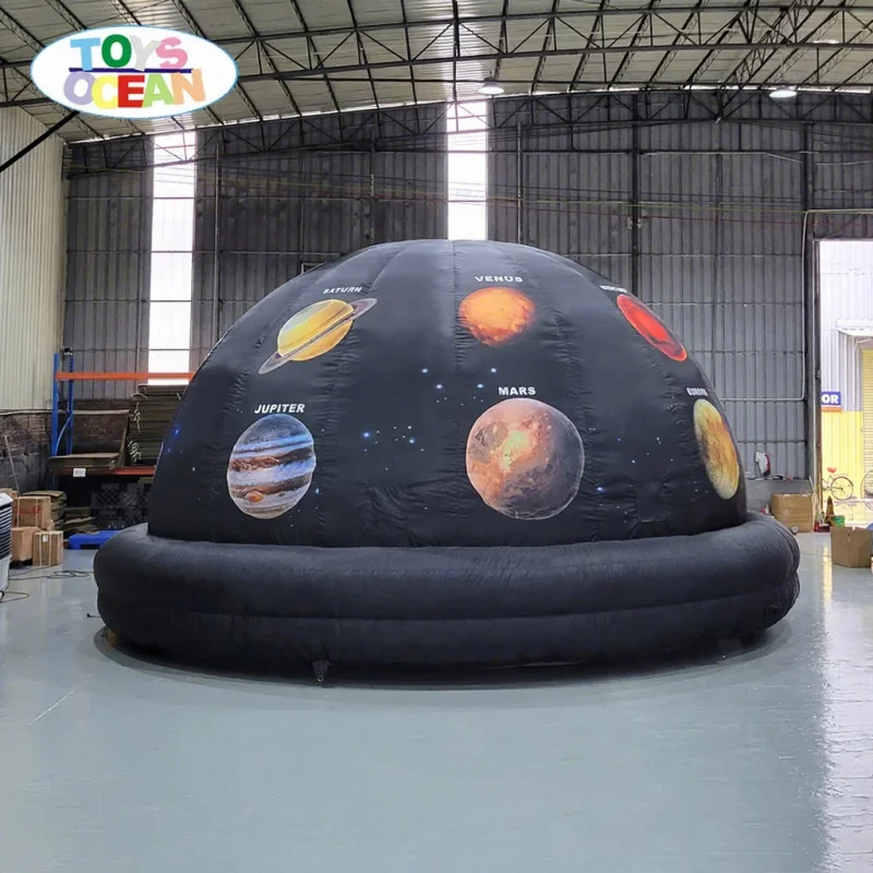 Professional Flame-retardant Portable Inflatable Planetarium Dome for School Kids' Projection Tent