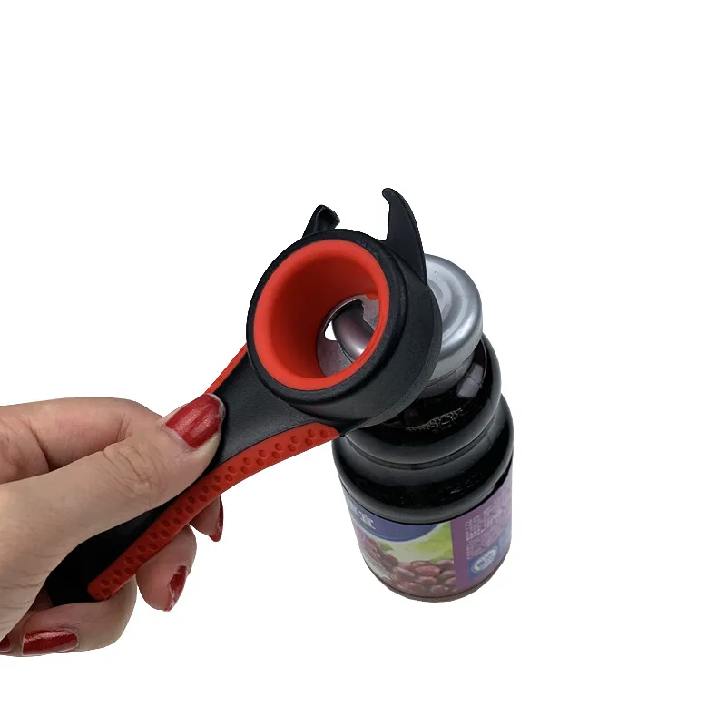 Abridor de tarros multifuncional, pinza para tarros, abridor de tapas, abrelatas, abridor de botellas