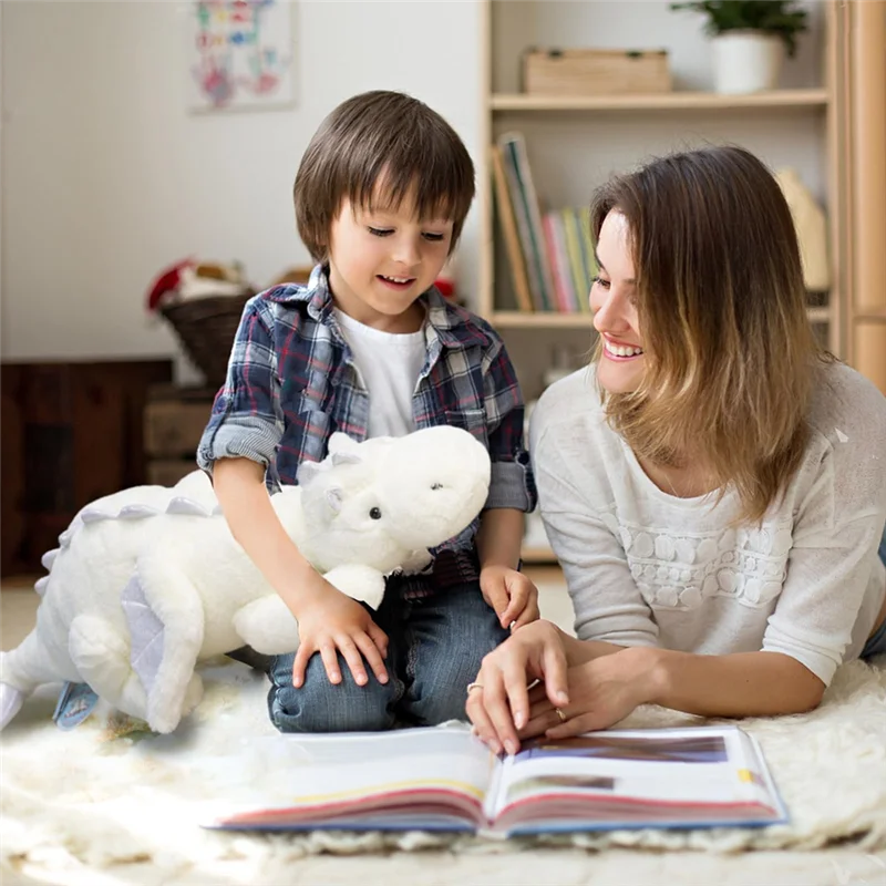 AS96-ไดโนเสาร์หมอน Plush ไดโนเสาร์น่ารักตุ๊กตาสัตว์ไดโนเสาร์หมอนร่างกายของขวัญ