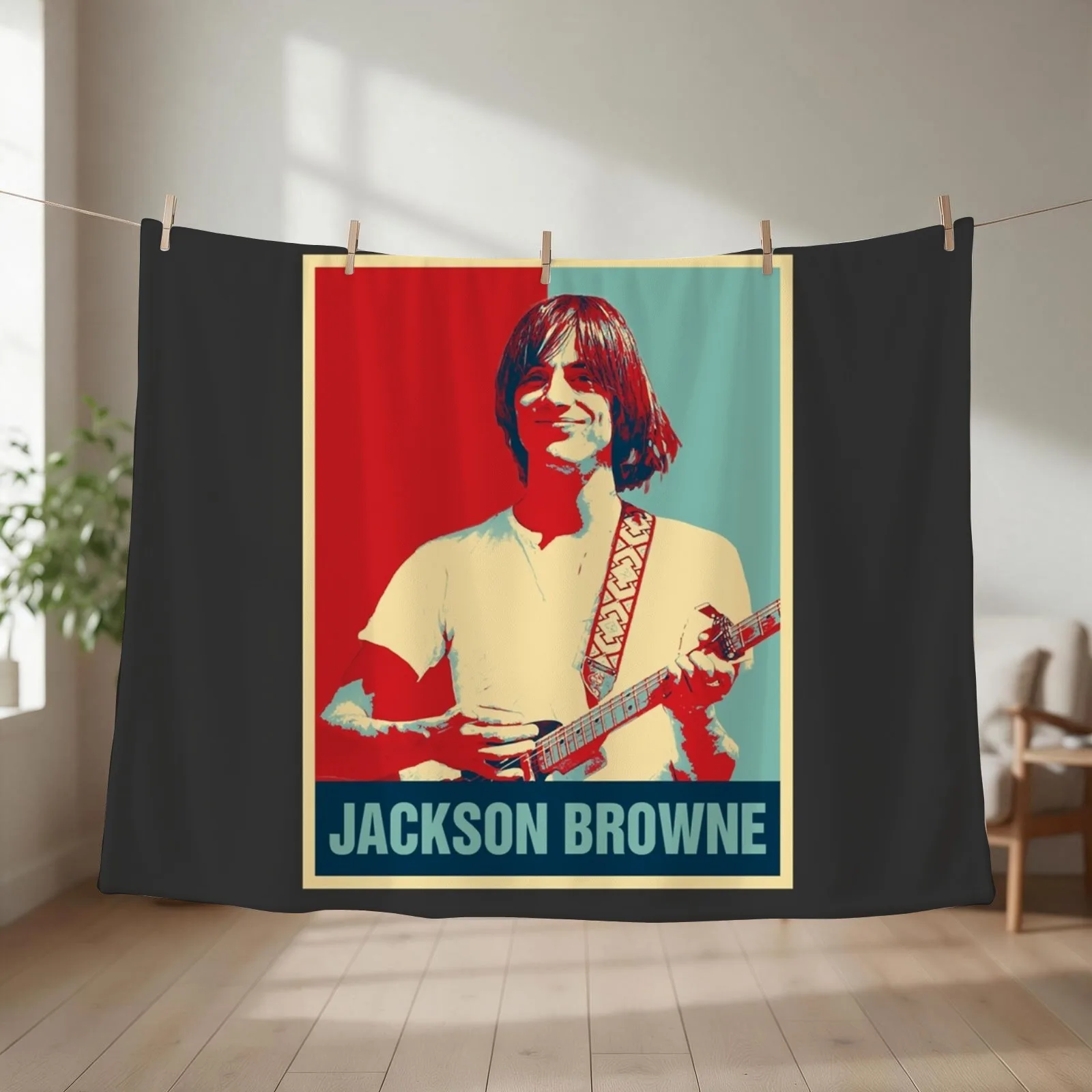 Design Men Best Legend Jackson Singer Anime Gift For Browne Show Throw Blanket