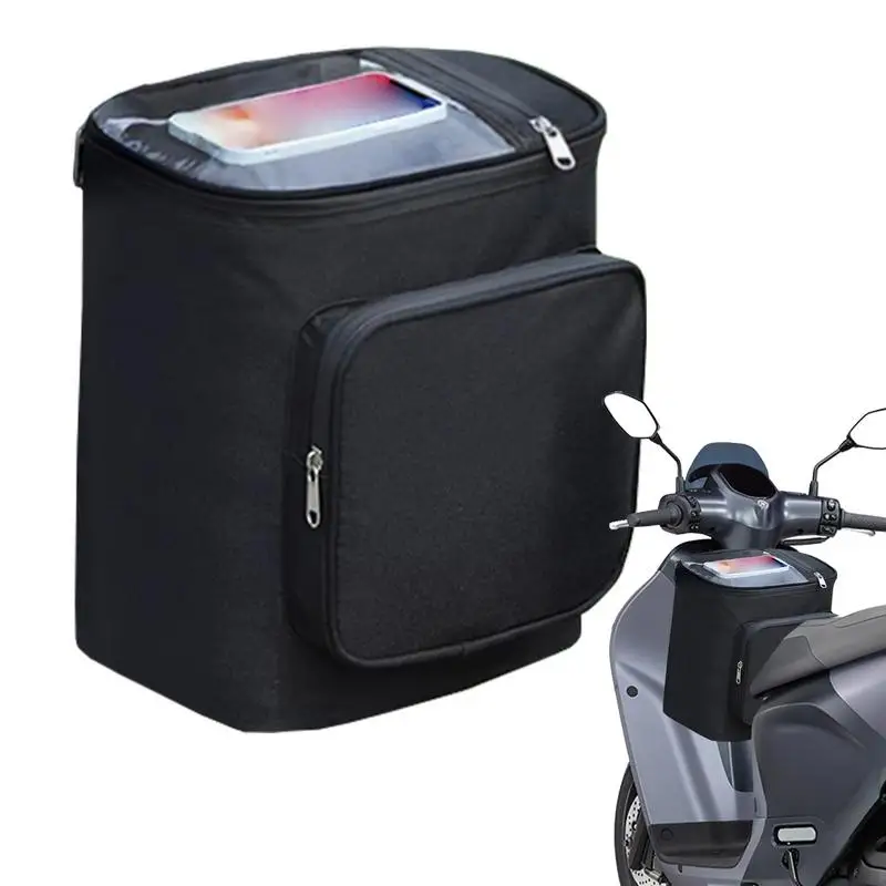 motorcycles Helmet Bag Handlebar Front Storage Bag Hunging Accessories Organizer Waterproof Handlebar Front Tube Saddle Bag