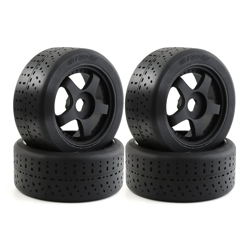 

8Pcs 5-Spoke 100X42mm Tire Tyre 17Mm Wheel Hex For Arrma 1/7 Infraction Felony Limitless RC Car Upgrade Parts