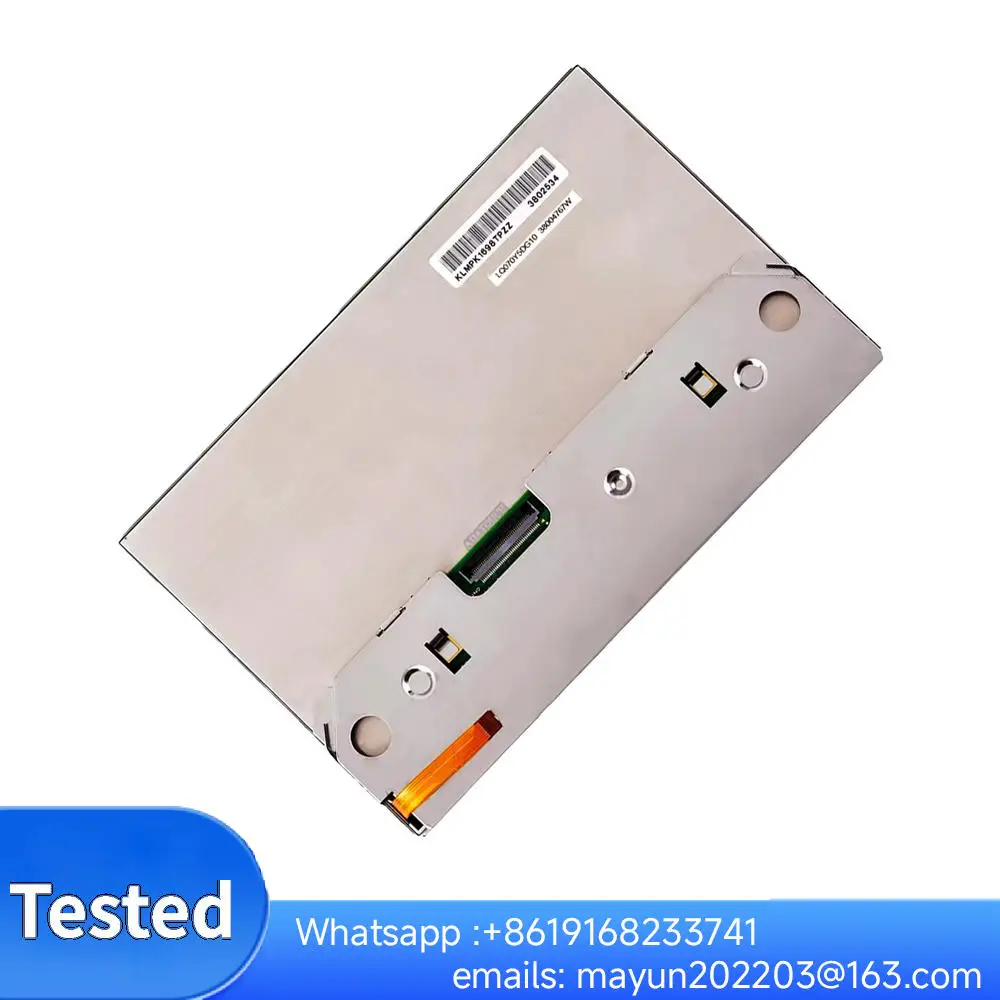 

Original LQ070Y5DG10 7 inch LCD Screen Replacement 800x480 WVGA LVDS Interface