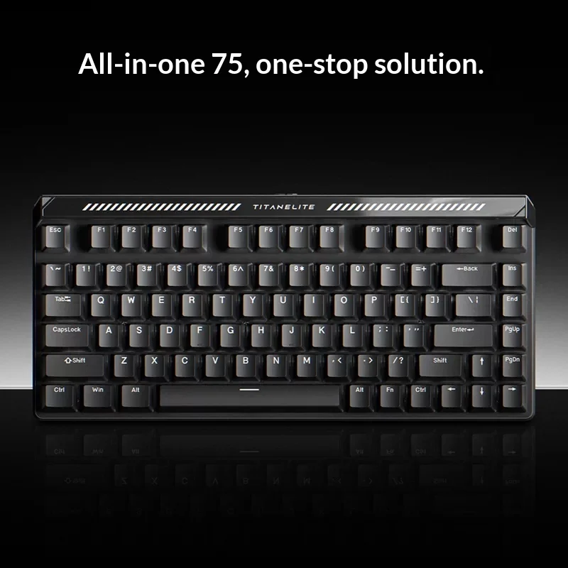 MADLIONS TITAN75Turbo Wired Keyboard 0.08 Response Delay 8K Rate Of Return E-sports Keyboard 0.001RT Accuracy PC Accessories