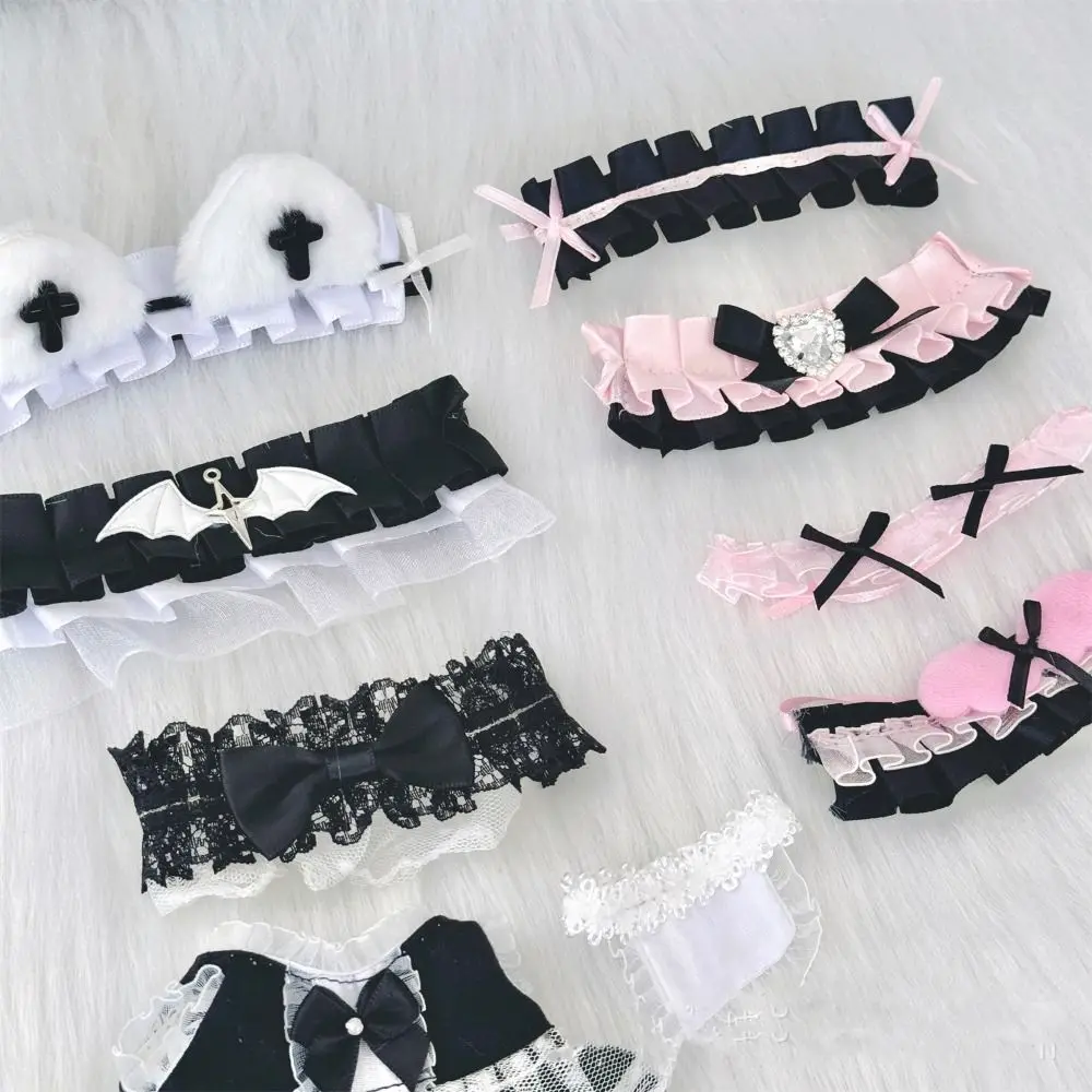 Accessories Doll Lovely Clothes Cute with Headband Decoration Plush Dolls Clothes 10 Styles Fashion Dresses Skirt