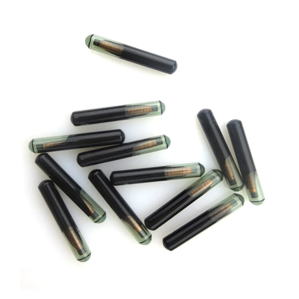 5/10/20 قطعة رقائق مفتاح السيارة فارغة 4D60 رقاقة الزجاج ID4D60 شريحة جهاز إرسال واستقبال لفورد السيارات 4D 60 رقائق