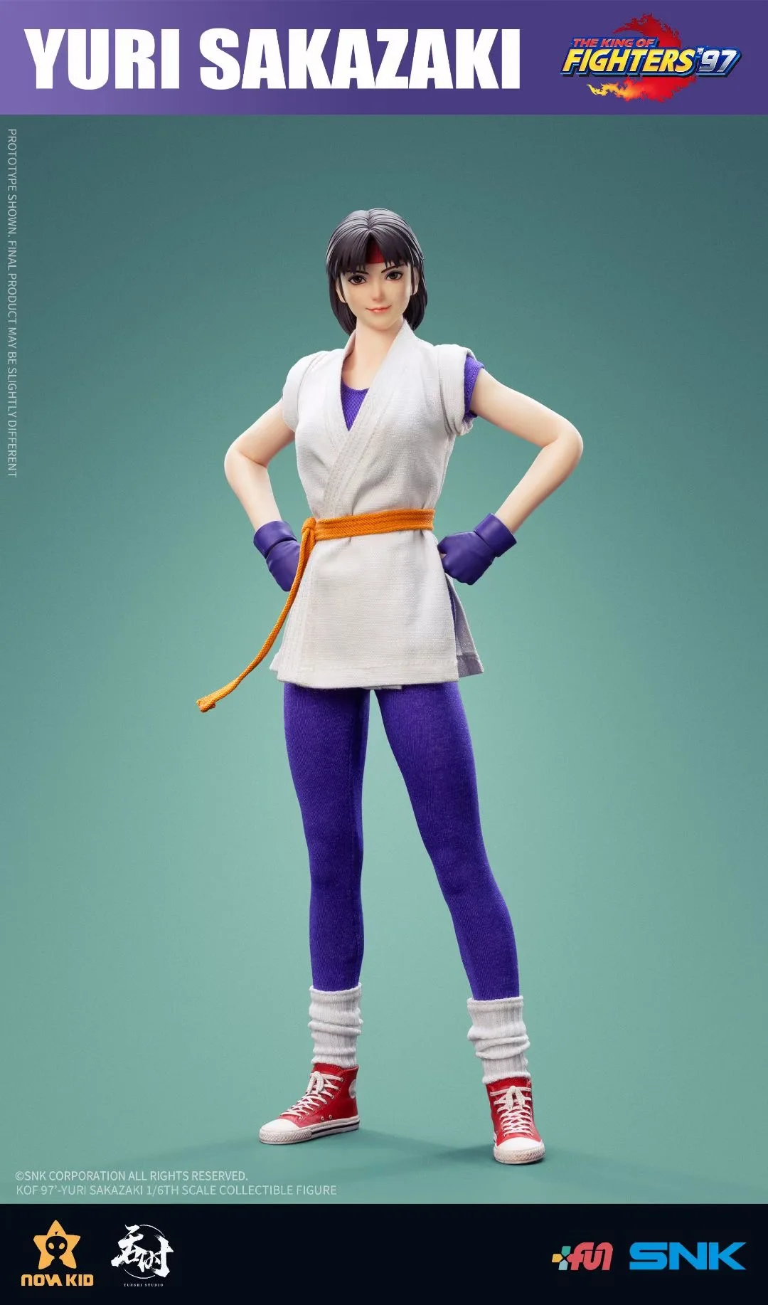 Accessories Model for Tunshi Studio TS-XZZ-004 King of Fighters 97 Yuri Sakazaki 1/6th Scale 12