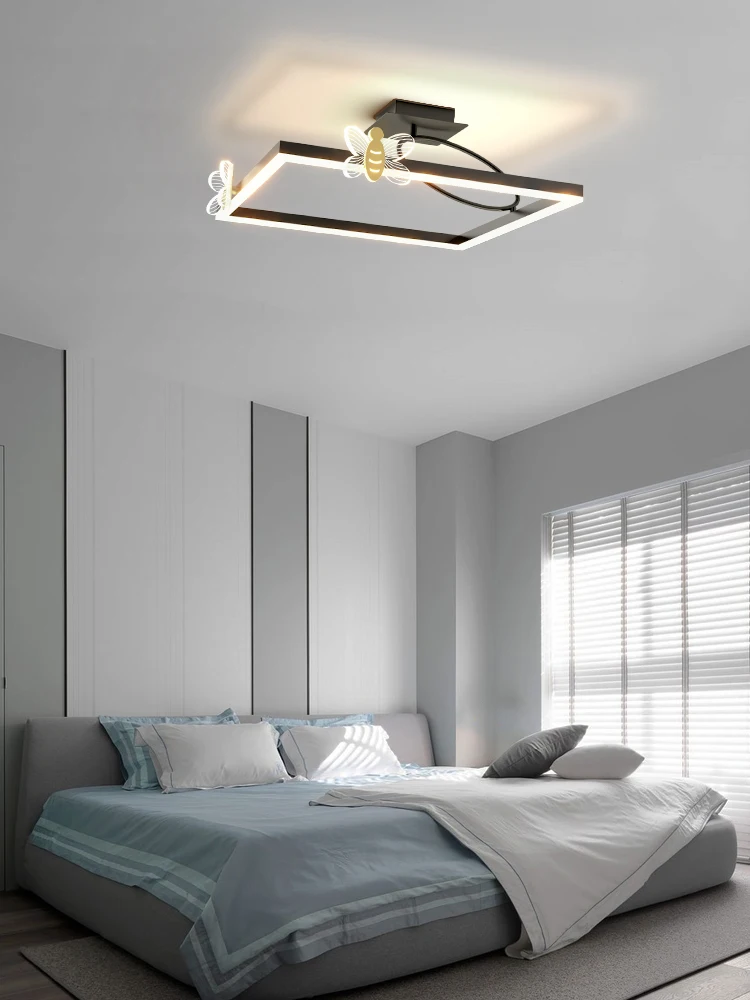 Bar Bedroom Round LED Ceiling Lamp fixture indoor lamp LED strip surface lighting Butterfly ceiling light Kitchen Lampara Techo image 4
