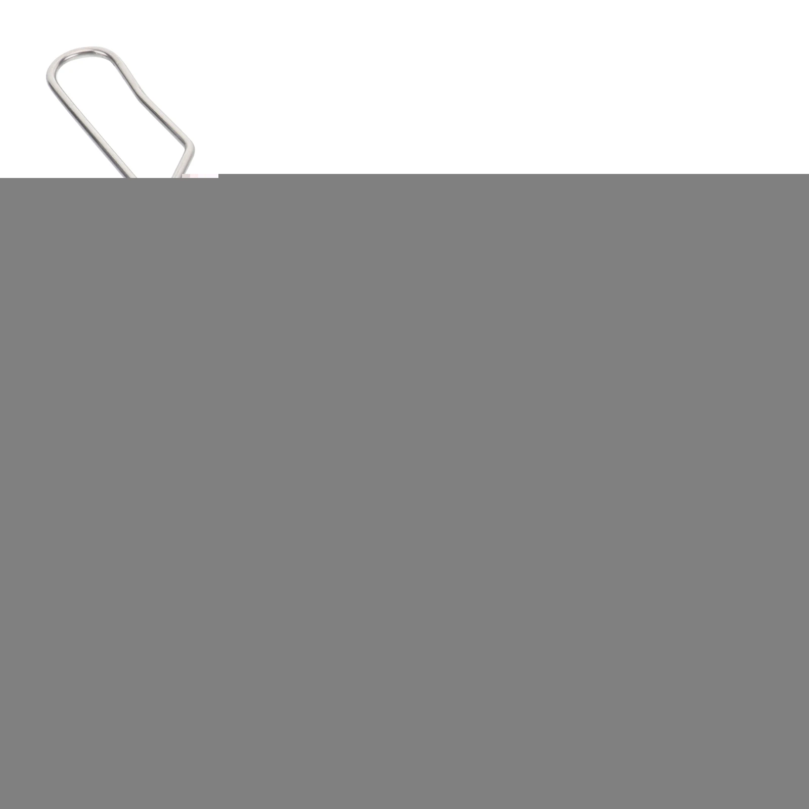 

Stainless Steel BBQ Ash Tool 46cm Grill Rake Poker Detergent Silver Non Rust Corrosion Resistant Wear Resistant High Temperature