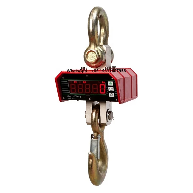 

Digital Crane Scale 5000kg Electric Lift Hanging Scale
