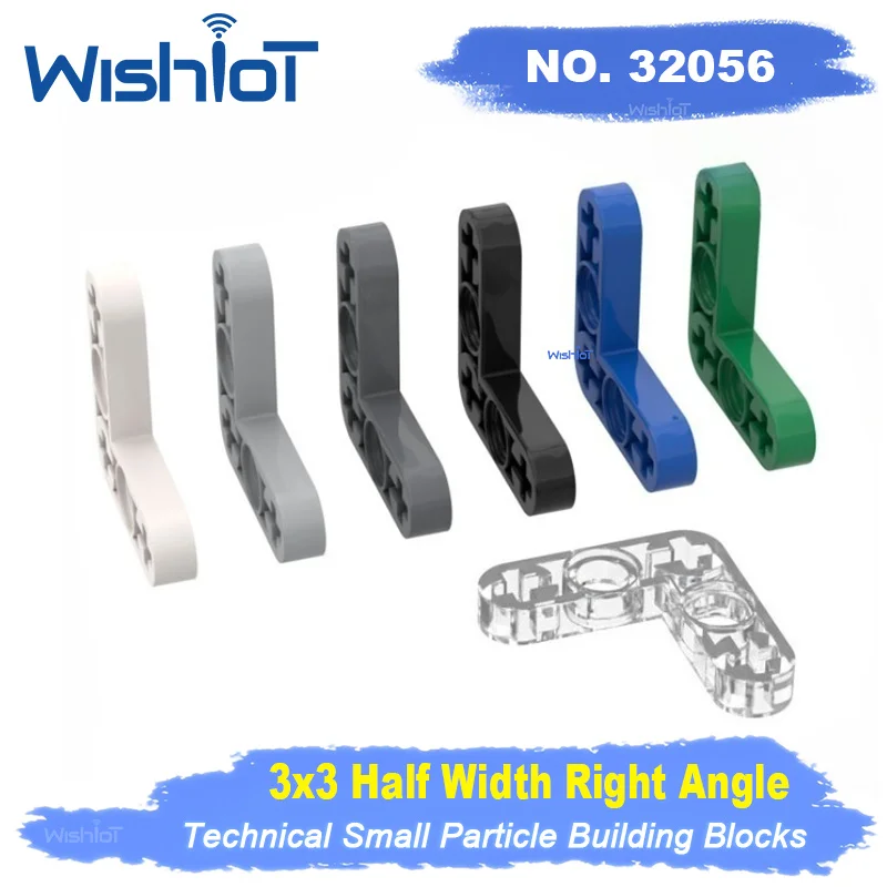 

3x3 Half-width Right Angle 32056 MOC Technological Bricks DIY Parts Building Blocks Compatible Assembles Particles