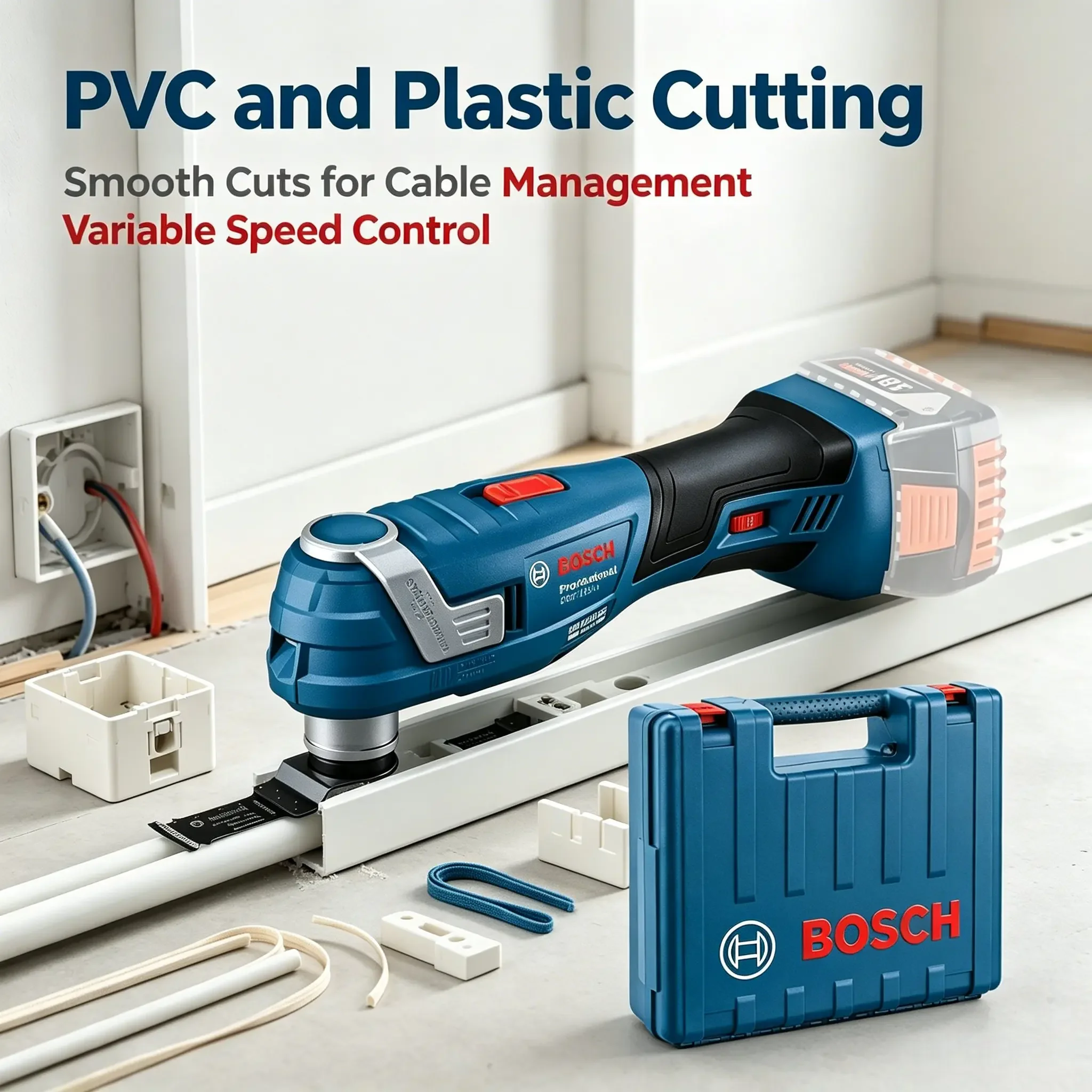Bosch GOP 185-LI 18V Cordless Multi Tool Oscillating Multi Cutter Sanding Cutting Bare Tool Without Battery