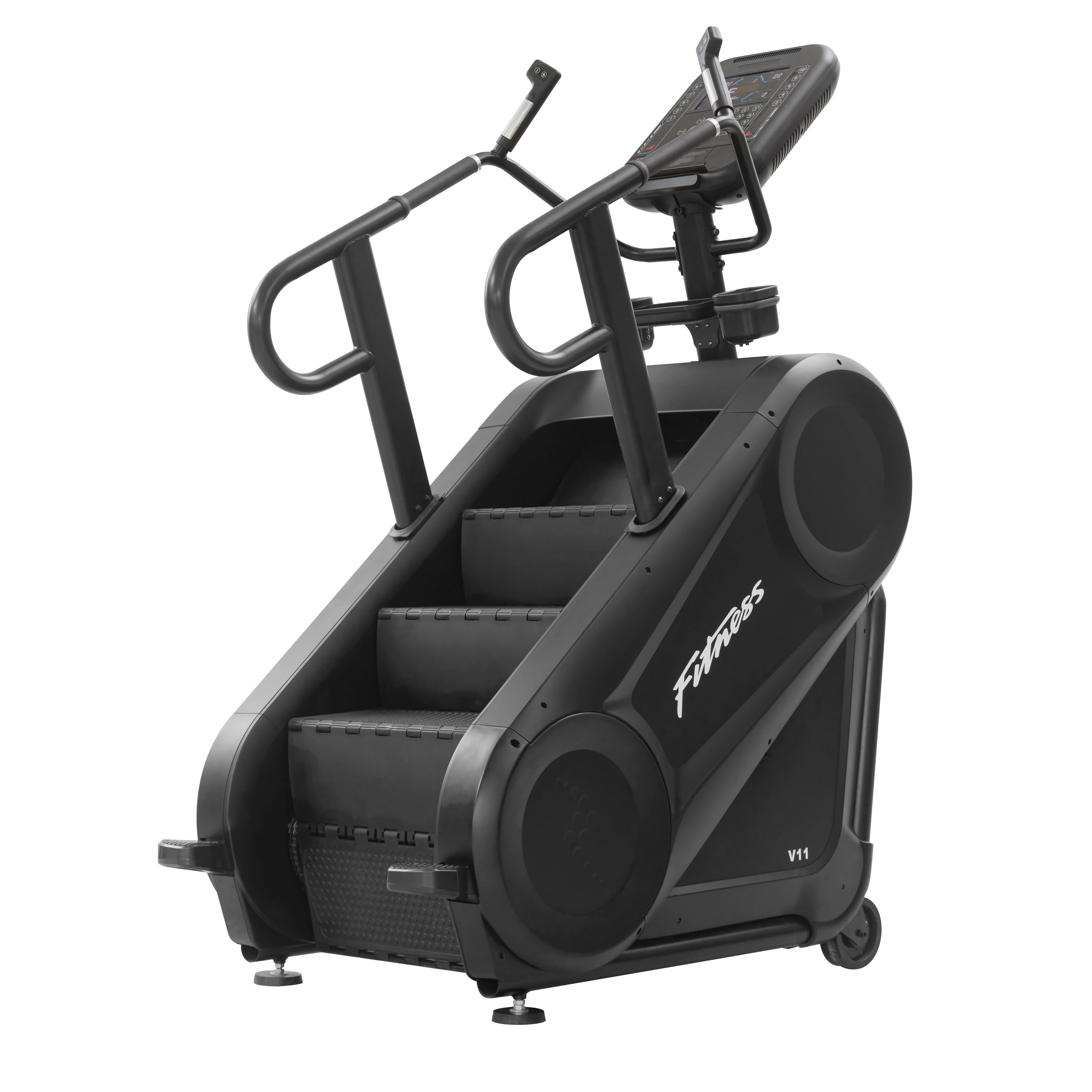 

【Hot】Latest Design Commercial Gym Vertical Aerobic Metal Electric Staircase Master Step Mountaineering Machine