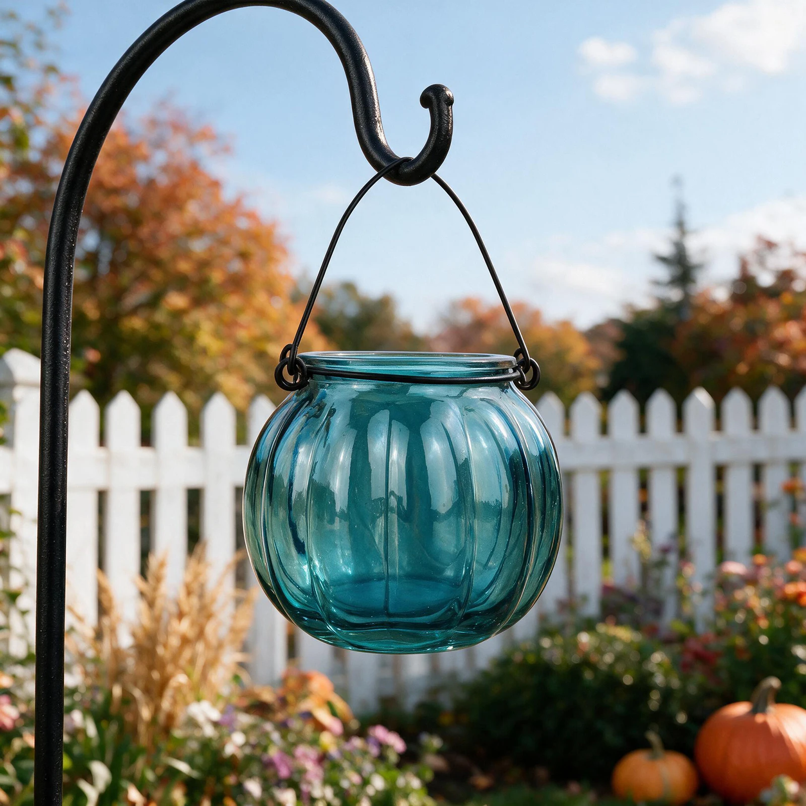 Mini Pumpkin Hanging Glass Vase Hydroponic Plant Bottle Transparent Clear Indoor Garden Home Decoration Vessel