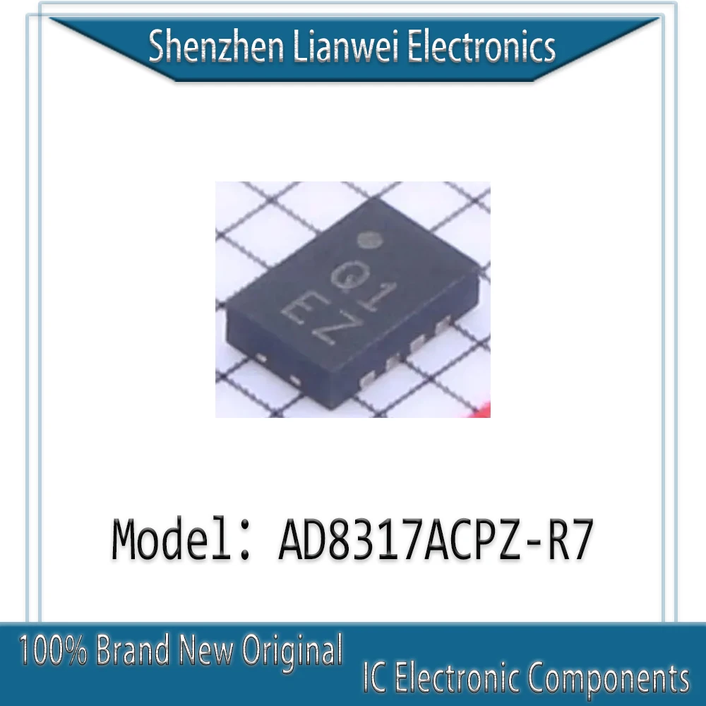

100% New Original Q1 AD8317ACPZ-R7 AD8317ACPZ AD8317 IC Chipset LFCSP-8