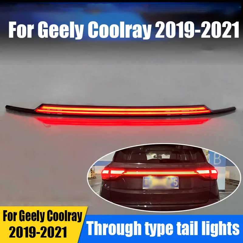 for Geely Coolray SX11 2021 2020 2019 Dedicated flowing taillights for through type taillights