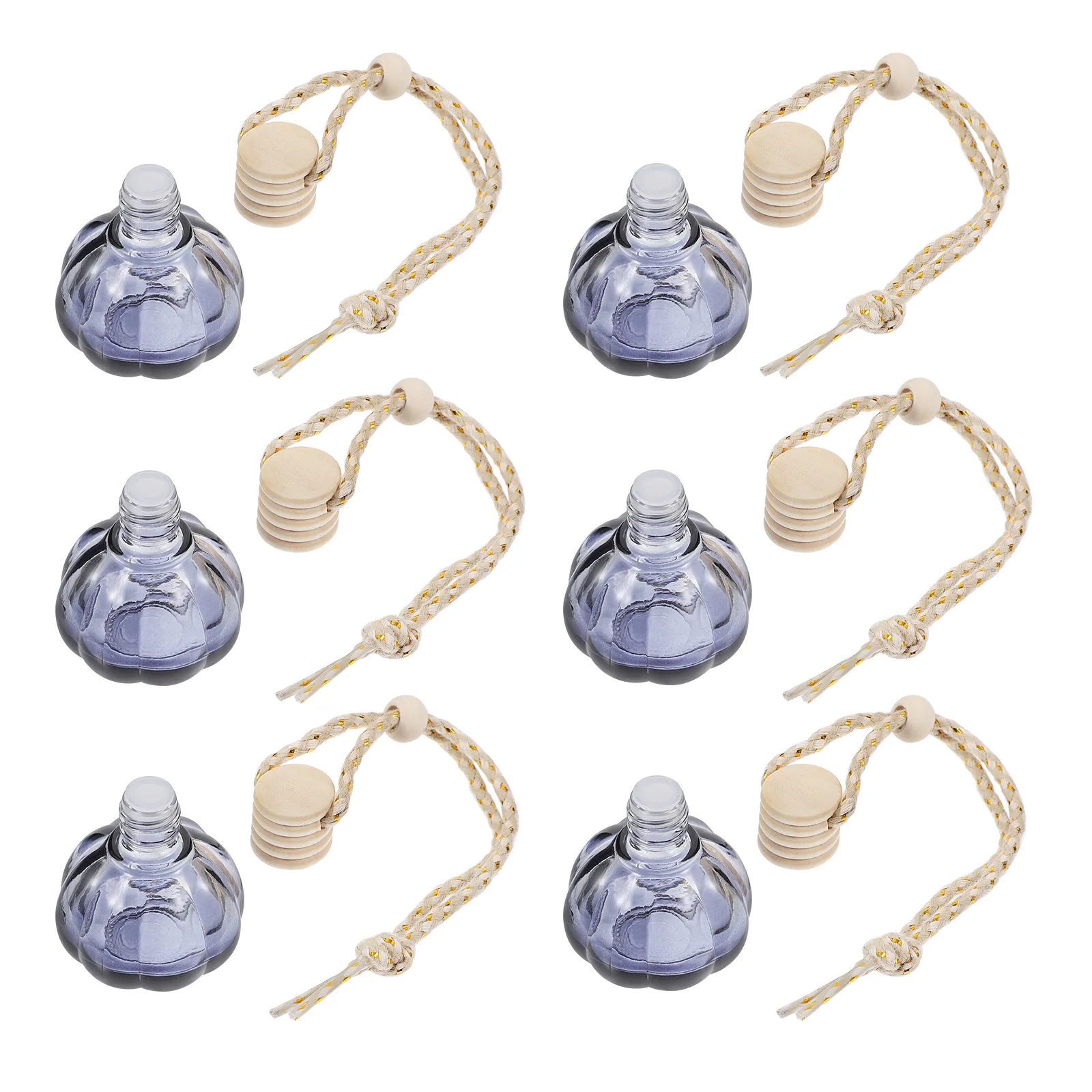 

10pcs Car Perfume Pendant Air Freshener Bottle Luxury Glass Aromatherapy Hanging Ornament for Auto Interior Decor