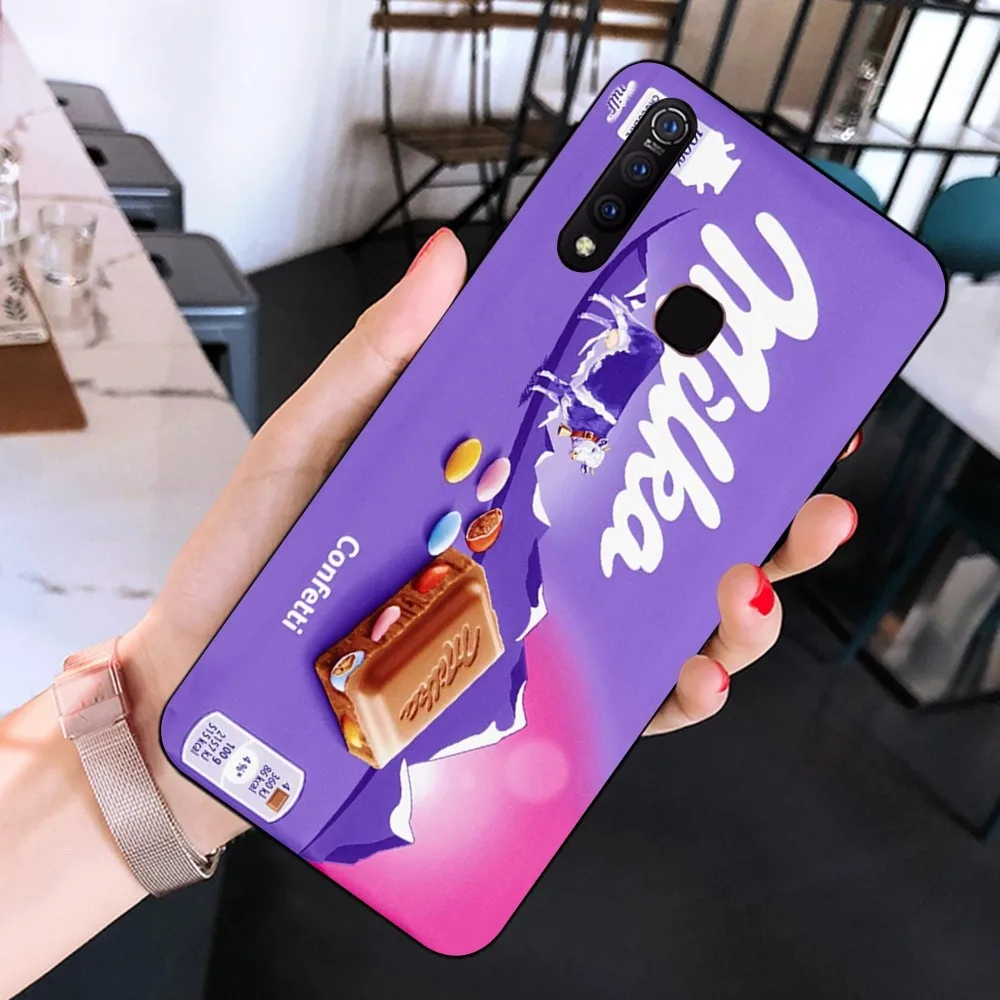 Chocolate Milka Box Phone Case For Huawei Y9 6 7 5 Prime Enjoy 7s 7 8 plus 7a 9e 9plus 8E Lite Psmart Shell