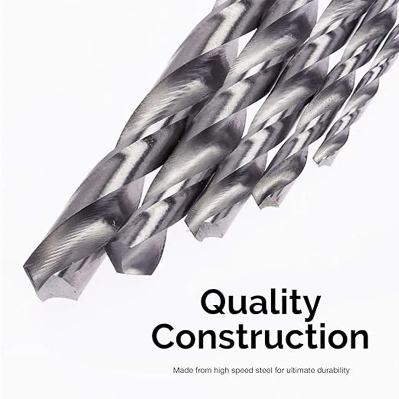 150/200mm bardzo długie wiertła kręte zestaw wierteł ze stali szybkotnącej z chwytem prostym narzędzie do drewna aluminium miedź plastikowa biżuteria