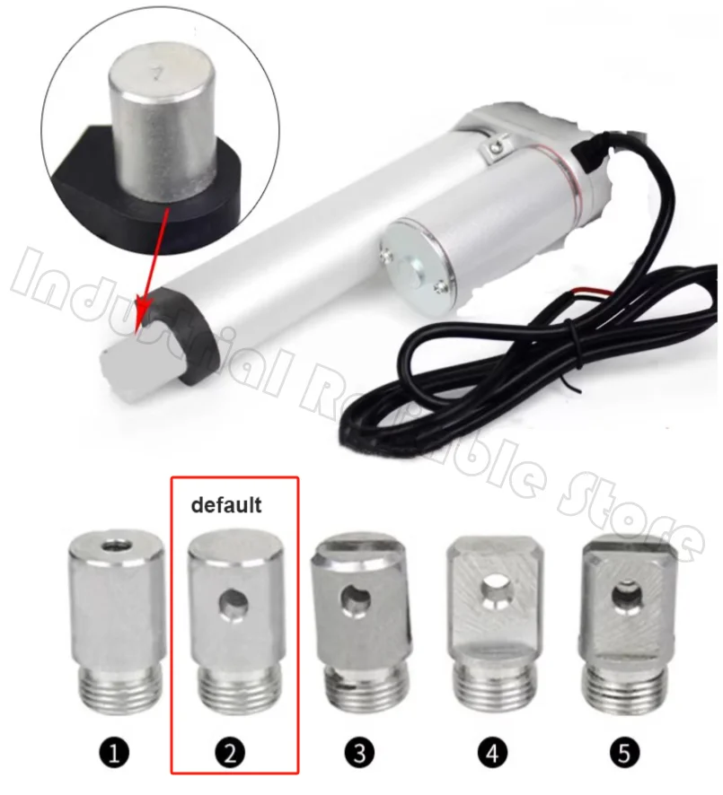 24V DC Electric Linear Actuator 20-1000mm With Limit Switch Low Noise Telescopic Rod for RV Modification Care Bed Window Opener