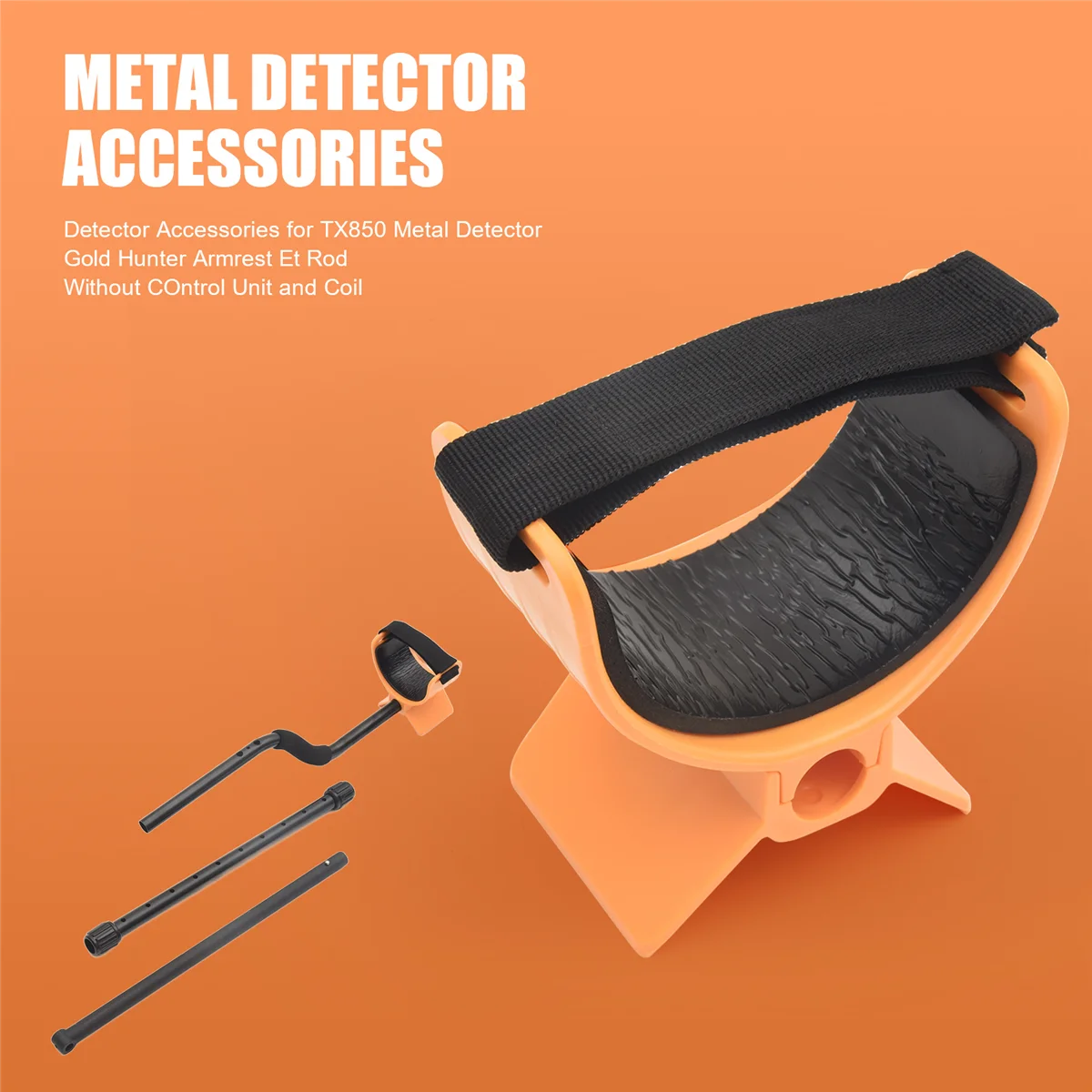 Detector Accessories for TX850 Metal Detector Gold Hunter Armrest Et Rod Without COntrol Unit and Coil