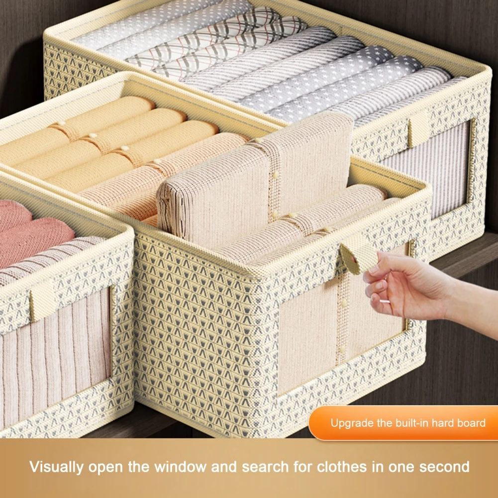 Visual Window Clothing Underwear Storage Box